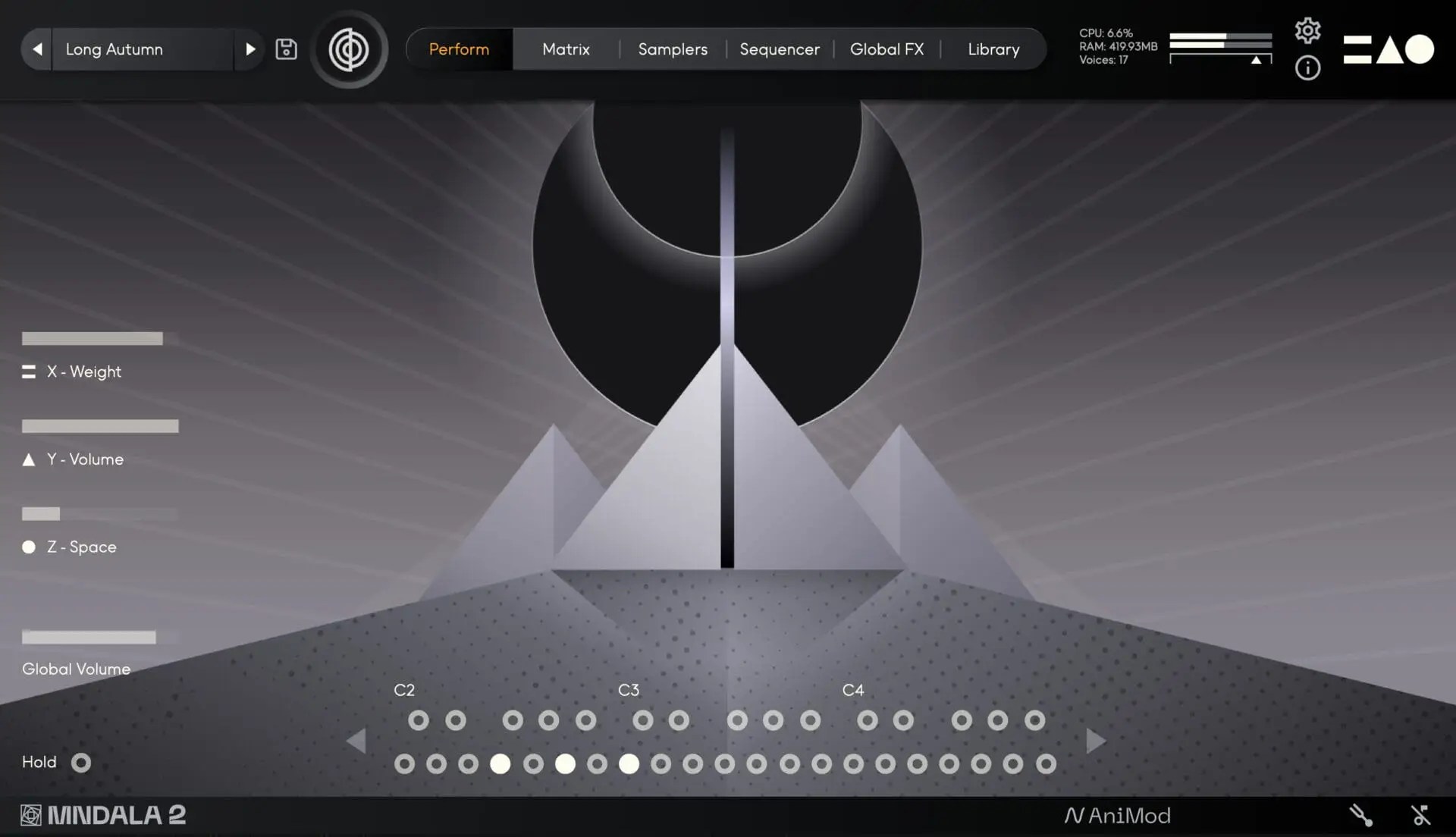Tenebrae Perform View